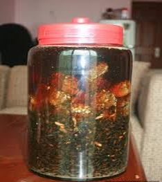 chuối hột ngâm rượu